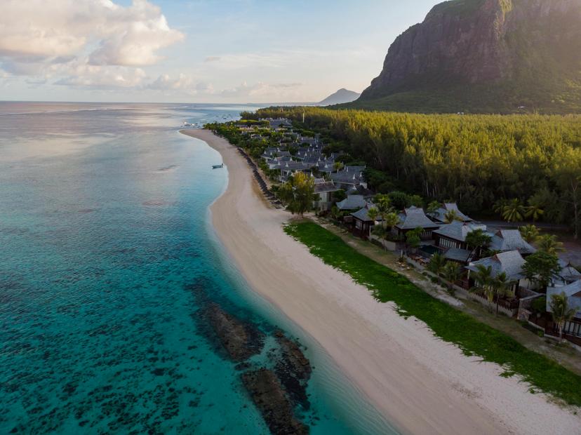 Aerial Photo of Island